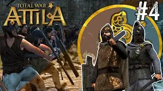Total War ATTILA Co-op Gothic #4 -  เข้ามาซิ Suebians