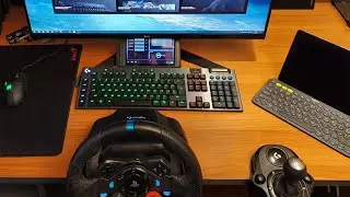 Руль Logitech G29 в игре Assetto Corsa