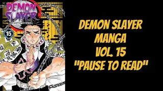 DEMON SLAYER MANGA VOL 15
