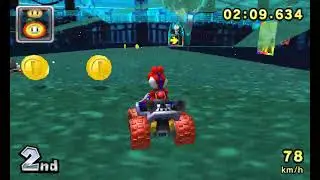 Red Yoshi by PabloMK7 - Mario Kart 7: Custom Character [1440p 60fps]