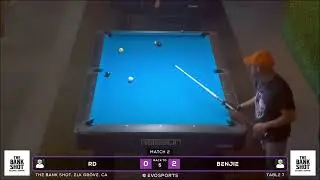 RD vs BENJIE - THE BANK SHOT - TABLE 7 | EvoSports