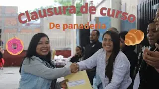 Entre lluvia, baile y postres asi se vivió la clausura de mi curso de panadería 🥐