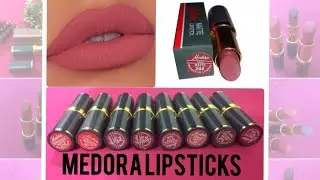 Medora lipsticks 8 best shades