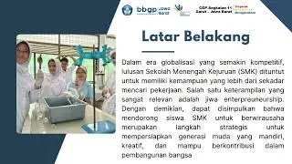 Program Sekolah MINI 'CEO' #GenerasiMudaBercuan