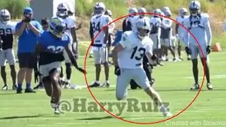 HUNTER RENFROW WENT OFF ( Raiders vs. Rams WR vs. DB 1on1s)