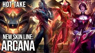 The Arcana skins look sick! ... except for one thing... || hot take #shorts
