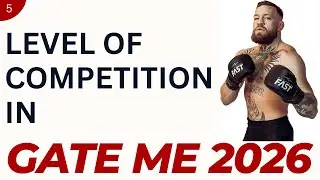 Level of Competition Predicted in GATE Mechanical 2026 Exam #GATEMechanical #gateXE
