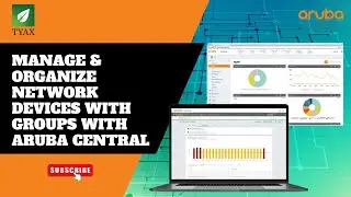 Manage and organize network devices with groups with Aruba Central