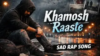 Khamosh Raaste | Heart Touching Sad Rap Song | Emotional Hindi Rap 2026 br singing(official music)