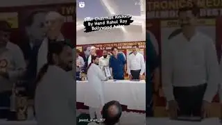 #tv7urdu Best Chairman Award 🏆By Hand Rahul Roy Bollywood Actor