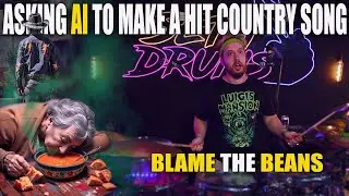 Просим ИИ создать хит в стиле кантри под названием Blame The Beans