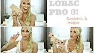 LORAC PRO 3 PALETTE || Swatches..Worth the hype?
