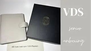 Vanderspek Unboxing A6 | VDS Senior planner rings 30mm | Perle Grey | First Reactions