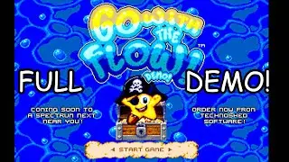 GO WITH THE FLOW Demo - ZX Spectrum Next game! - DVDfeverGames
