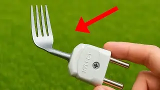 DIY water heater using just a fork and a 
