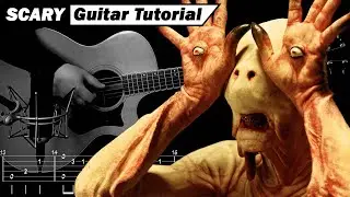 Pan's Labyrinth Lullaby (Scary Guitar Tutorial)