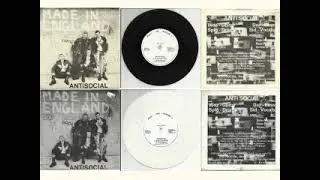 ANTISOCIAL - Made In England EP - UK PUNK VINYL