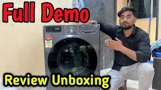 LG Front Load Fully Automatic Washing Machine Full Demo And Review ||#armantechnician 