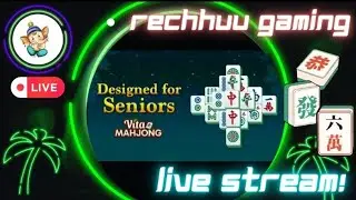 Vita Mahjong LIVE STREAM 🎧🧩🀄&ndash; Brain Puzzle Challenge! | Road to Pro 🧠🔥 RecHhuU GaMinG is LIVE