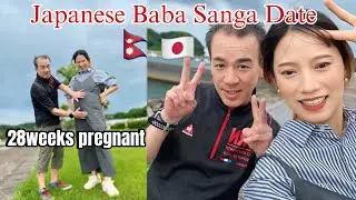 28Weeks Pregnant Update😆!! Japanese Sasurababa Sanga Drive Date ☺️!!NepaliJapanese Couple🇳🇵🇯🇵VLOG107