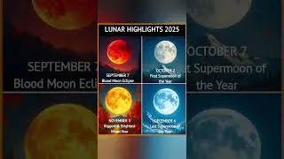 LUNAR HIGHLIGHTS 🌌🌕 #space #lunar #lunarhighlights