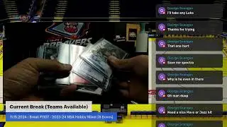 TheHeatBreakers : 11.15.2024 : Break #1107 - 2023-24 NBA Hobby Mixer (w/Spectra) [8 Boxes]