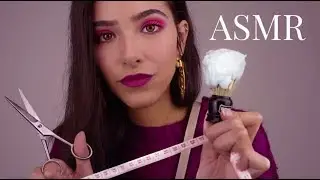 ASMR Getting You Ready! (Shaving, Haircut, Measuring You)