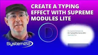 Тема Divi Создайте эффект набора текста с помощью Supreme Modules Lite 👍👍👍