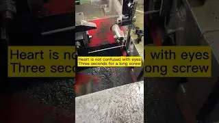 Three seconds one long screw. Customer says no hurry quality first. #longscrew #longbolt #longfasten