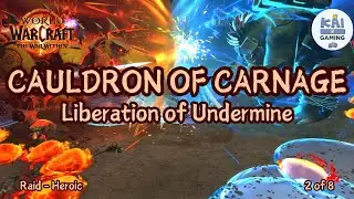 CAULDRON OF CARNAGE | Liberation of Undermine - Boss 2 | RAID - HEROIC | WOW The War Within 11.1.0