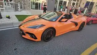 Saturday night car show, Promenade at Sunset Walk