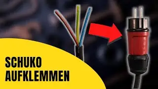 Schuko-Stecker KORREKT AUFKLEMMEN! [schnell erklärt #05]