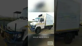 REEFER VEHICLE TATA 407 REFRIGERATED VAN TRUCK 2021