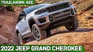 New 2022 Jeep Grand Cherokee TrailHawk 4xe - Offroad, Interior & Exterior