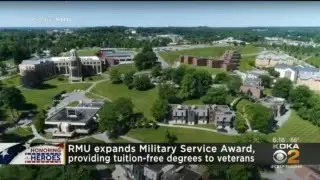 Robert Morris University Expands Military Service Award, Providing Tuition-Free Degrees To Veterans