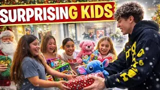 SURPRISING KIDS WITH CHRISTMAS TOYS! 