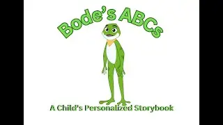 Bode's ABC Animal Learning Storybook - Personalized kids' Video