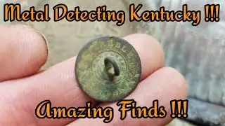 Backwoods Metal Detecting !! Kentucky Old House Site !!