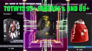 TOTW15 92+ FANTASY & BND 89+! RANDOM PRESENTS, Madden 23 Ultimate Team