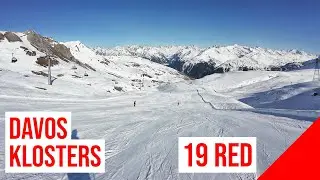 Davos Klosters (Parsenn), 19 🔴 RED - ROT (Furka Rechts) #3 🇨🇭