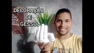 DECORAÇÃO - MÃO DE GESSO