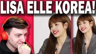 Lisa BLACKPINK TMI Interview! ELLE KOREA REACTION! (블랙핑크 리사가 전하는 소확행 순간들!)