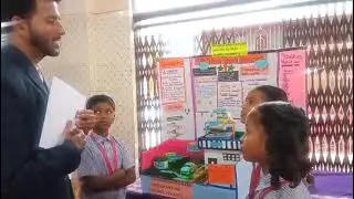 Hospet inter school science fair - Rain water harvesting