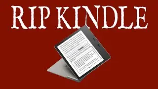 RIP Kindle Oasis e-reader