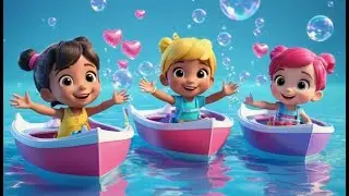 Toy Boats Go Splash Splash Splash | English Nursery Rhyme | Kids Songs | Baby Music