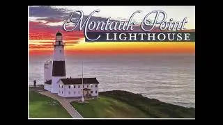 Montauk Point Lighthouse Long Island Sound Postcard