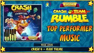 Crash Team Rumble OST - Top Performer Music #1 (Crash 4 - Main Theme) [S2 NEW]