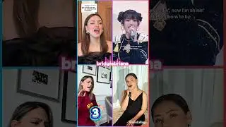 GOLDEN HUNTRIX |K-pop Demon Hunters, SAJA BOYS ,EJAE ,AUDREY NUNA ,REI AM,|cover comparison#shorts &lrm;