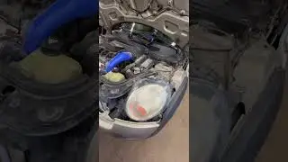 Engine and trans coming out for clutch and timing chains 07 mini cooper S #mechaniclife #autorepair