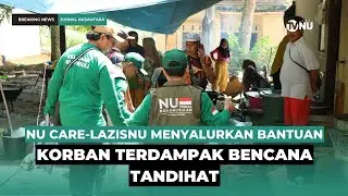 NU CARE-LAZISNU Salurkan Bantuan Logistik hingga Layanan Kesehatan ke Desa Tandihat